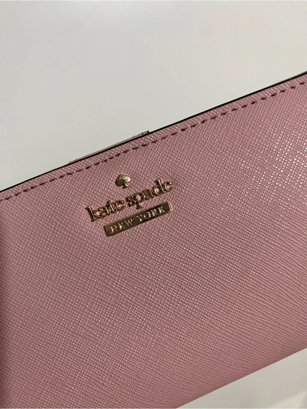 NWT! Kate Spade Cameron St Stacy Wallet Pink Bonnet